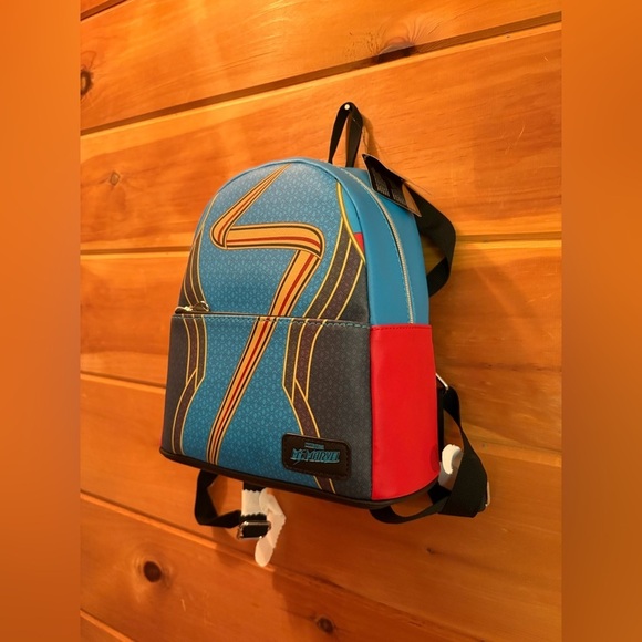 Ms Marvel Cosplay Mini Soft Backpack NWT - Picture 2 of 8